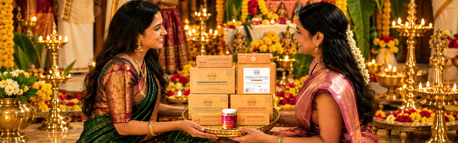 Festive gifting with Aurora incense