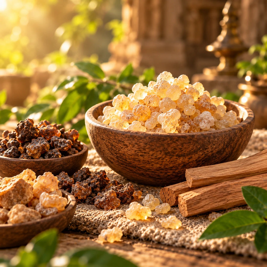 Sacred resins