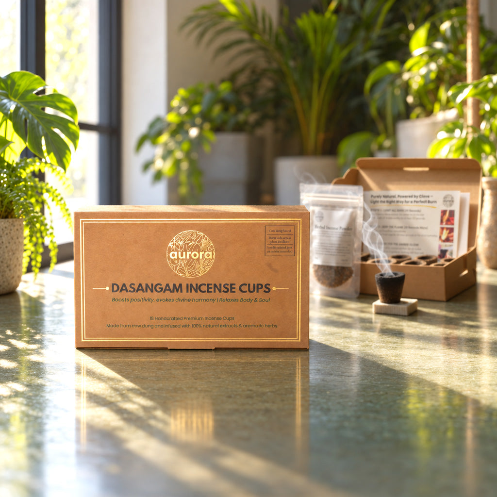 Dasangam Incense Combo (Cups & Sticks)