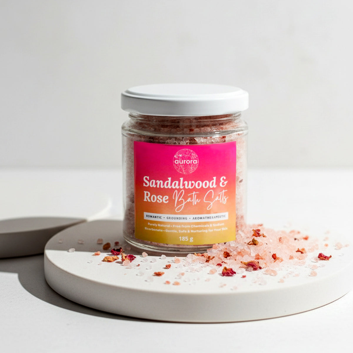 Sandalwood & Rose Bath Salts