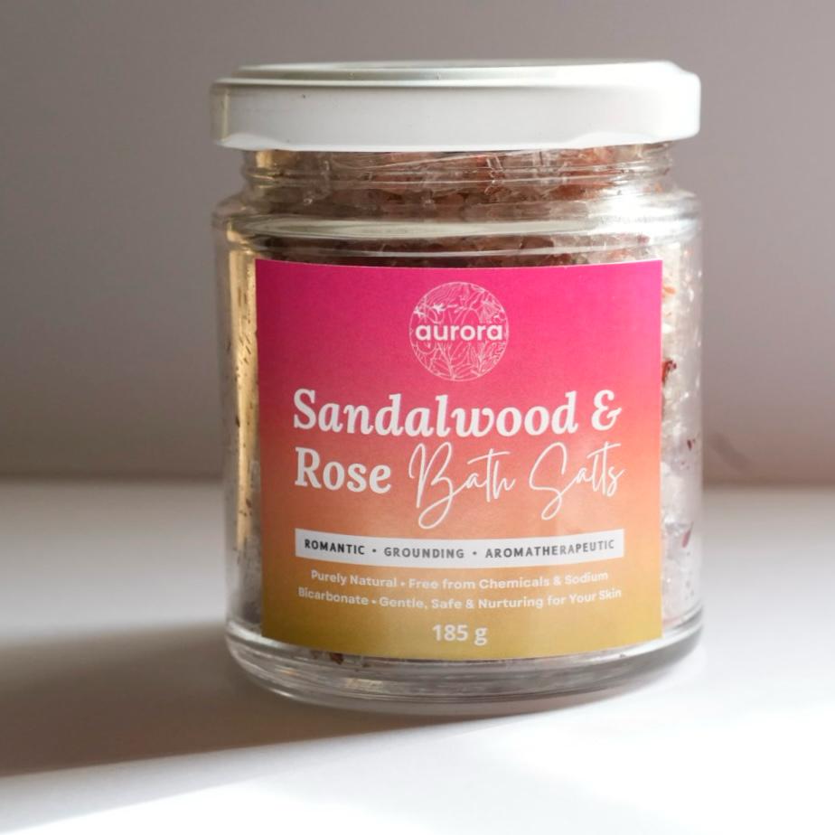 Sandalwood & Rose Bath Salts